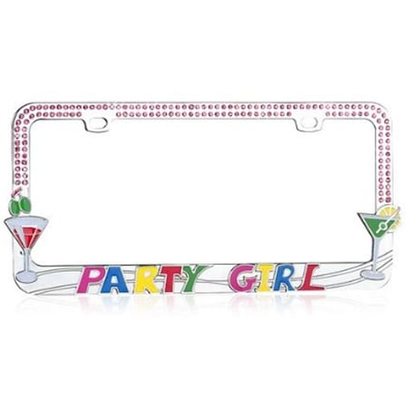 Valor Cheerful Martini Glass Design For A Fabulous Party Girl Metal Frame LPF2MC020PNK